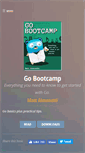 Mobile Screenshot of golangbootcamp.com