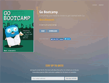 Tablet Screenshot of golangbootcamp.com